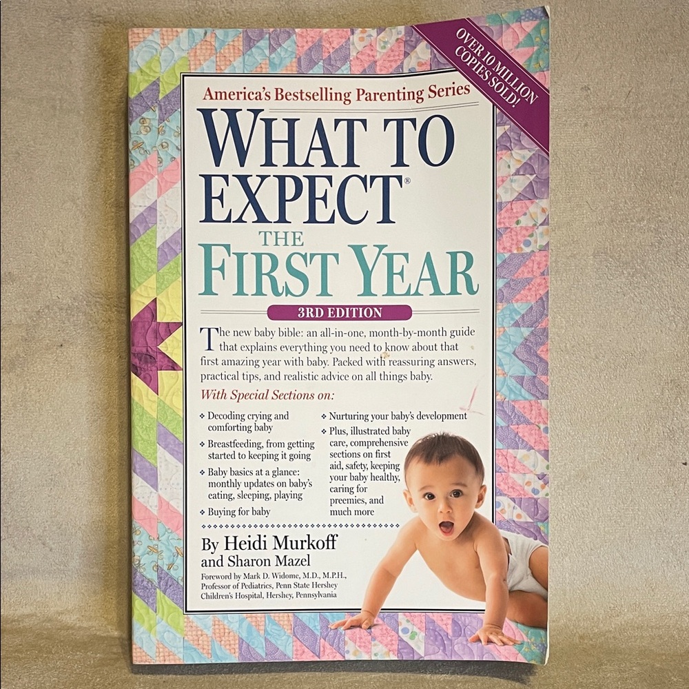 What to Expect the First Year: by Heidi Murkoff (2014, Trade Paperback, 3rd Ed.)
